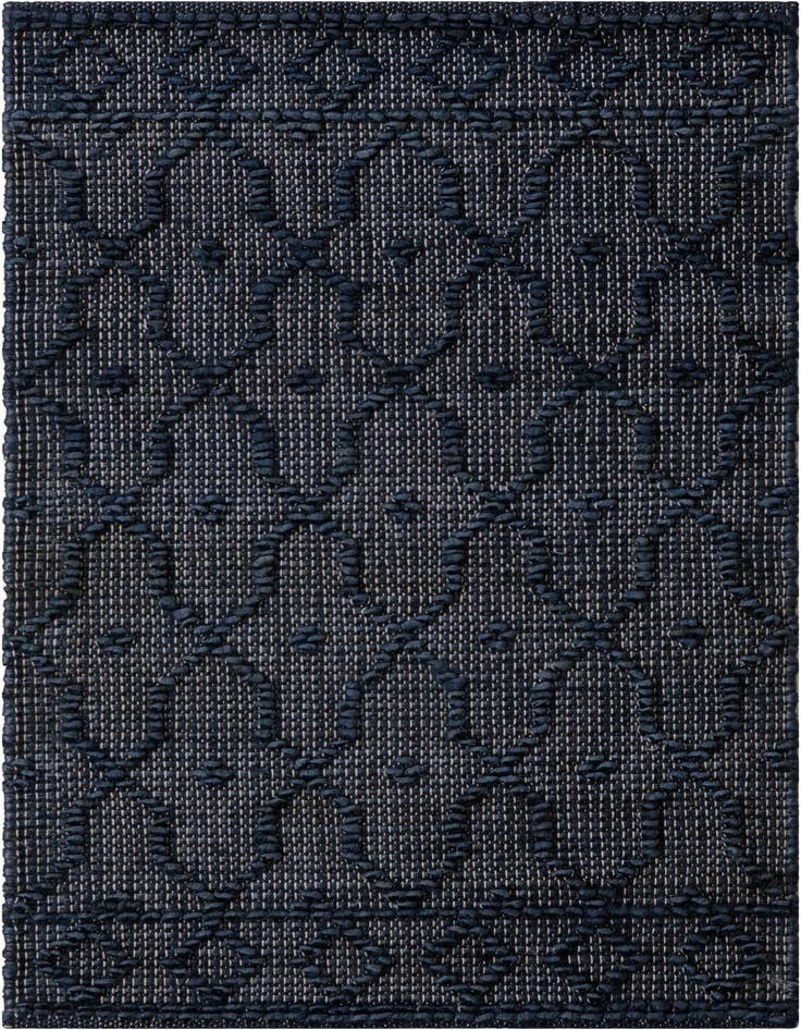 Detail image of 2' x 4' 1 Hand Woven Larsa Jute Runner Rug