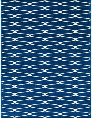 Detail image of 2' x 13' Lattice Frieze Runner Rug