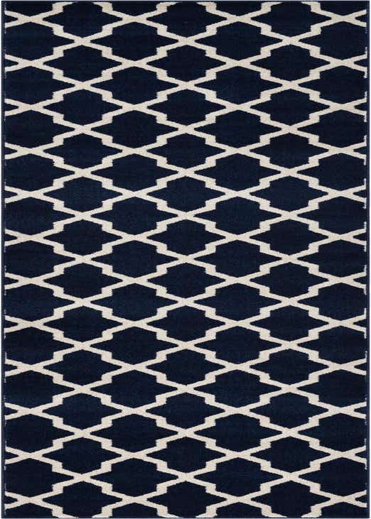2' 7 x 10' Lattice Runner Rug