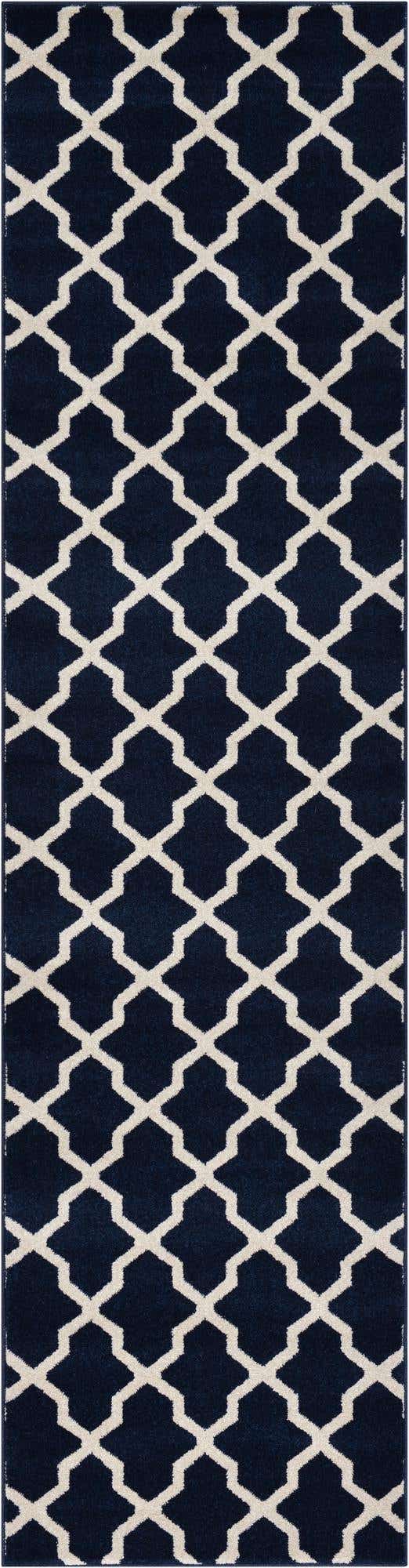 2' 7 x 10' Lattice Runner Rug