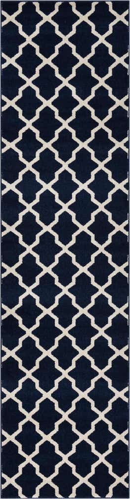 2' 7 x 10' Lattice Runner Rug