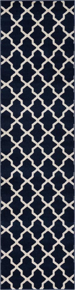Detail image of 2' 7 x 10' Lattice Runner Rug
