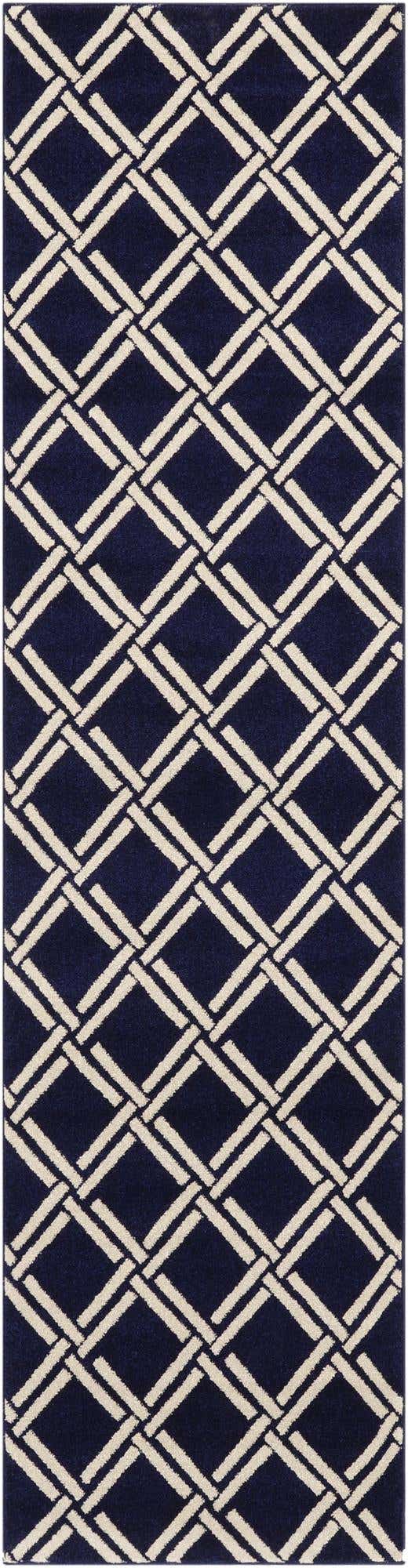 2' 7 x 10' Lattice Runner Rug