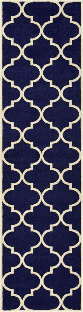 2' 7 x 10' Lattice Runner Rug