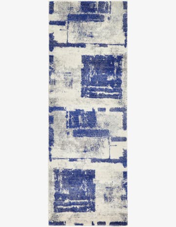 Navy Blue Legacy Runner Rug