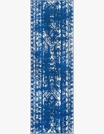 Navy Blue Lennon Runner Rug