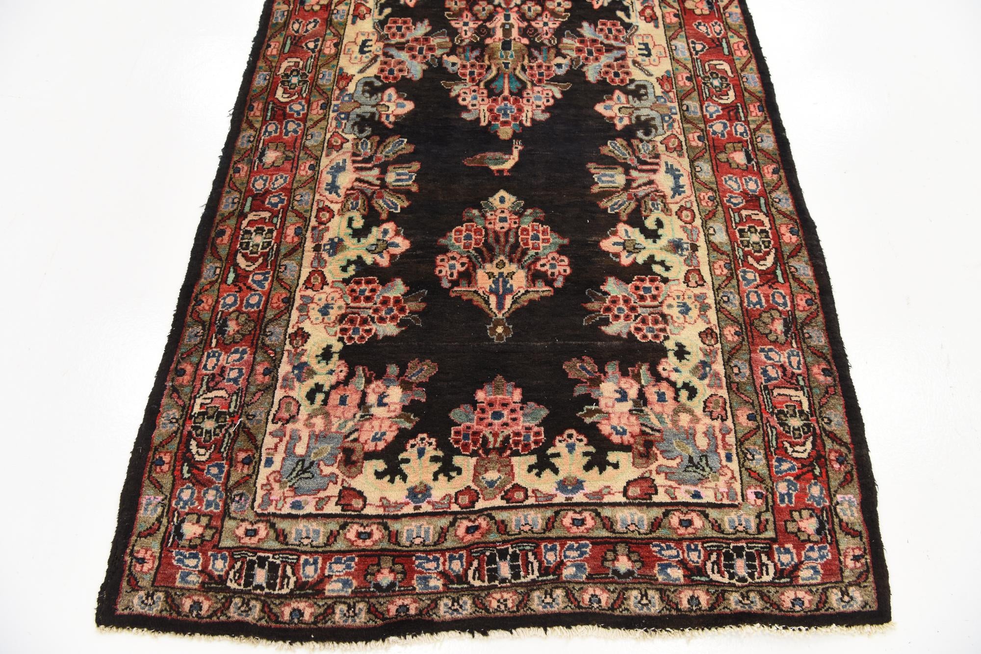 3' 10 x 10' 4 Hand Knotted Liliyan Persian Wool Runner Rug