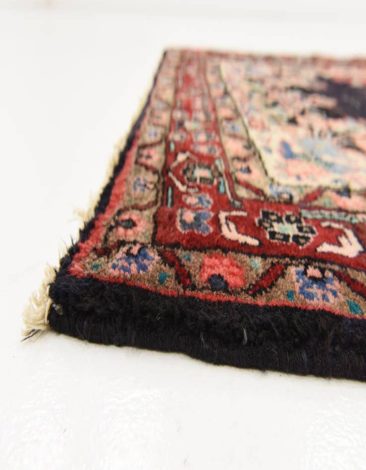 Detail image of 3' 10 x 10' 4 Hand Knotted Liliyan Persian Wool Runner Rug