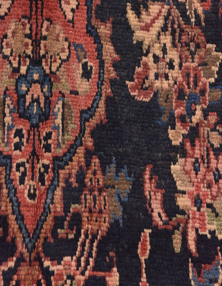 Detail image of 3' 5 x 9' 10 Hand Knotted Liliyan Persian Wool Runner Rug