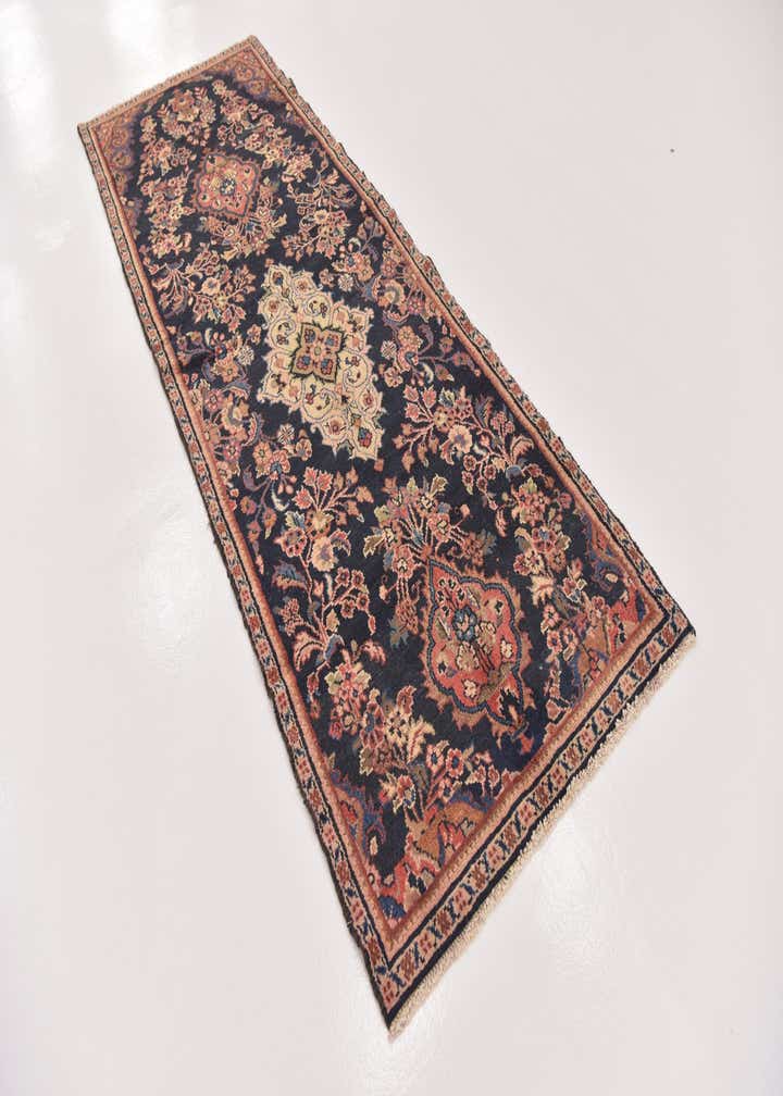 3' 5 x 9' 10 Hand Knotted Liliyan Persian Wool Runner Rug