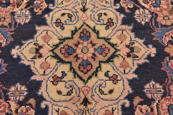 Detail image of 3' 5 x 9' 10 Hand Knotted Liliyan Persian Wool Runner Rug