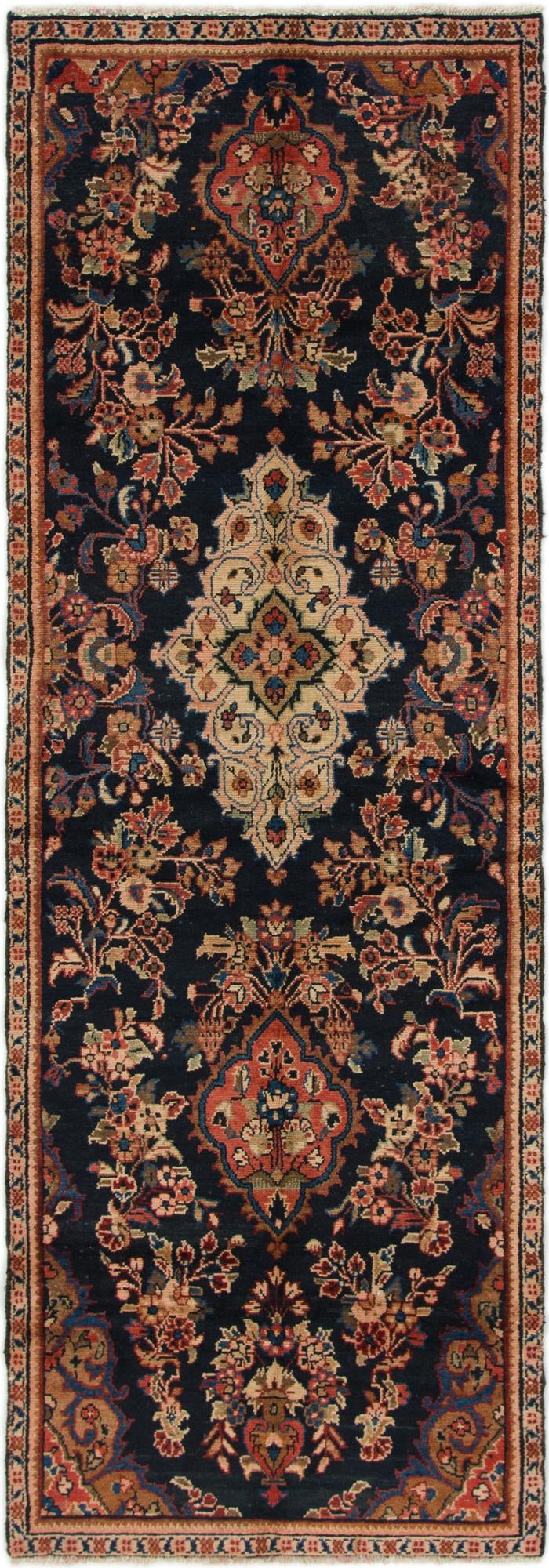 3' 5 x 9' 10 Hand Knotted Liliyan Persian Wool Runner Rug
