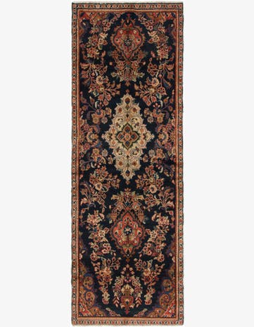 3' 5 x 9' 10 Hand Knotted Liliyan Persian Wool Runner Rug