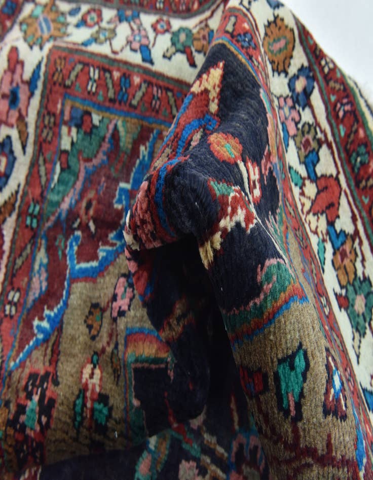 Detail image of 3' 8 x 10' 4 Hand Knotted Liliyan Persian Wool Runner Rug