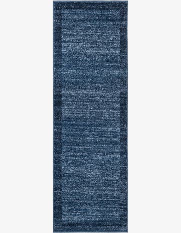 Navy Blue Loft Runner Rug