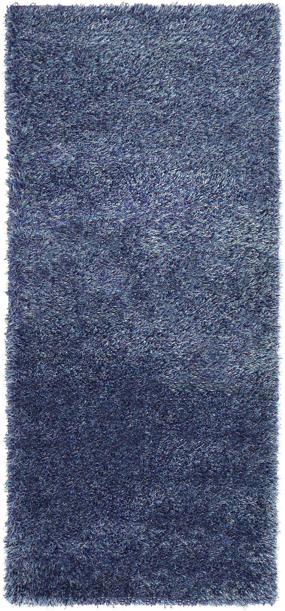 2' 7 x 6' Luxury Solid Shag Runner Rug
