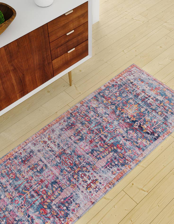 Detail image of 2' 7 x 13' Washable Maahru Runner Rug