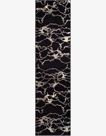 Navy Blue Madeline Runner Rug