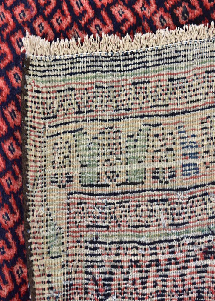 4' 2 x 9' 9 Hand Knotted Mahal Persian Wool Runner Rug