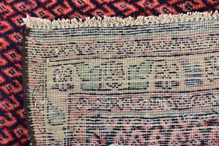 4' 2 x 9' 9 Hand Knotted Mahal Persian Wool Runner Rug