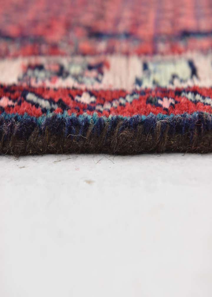 4' 2 x 9' 9 Hand Knotted Mahal Persian Wool Runner Rug