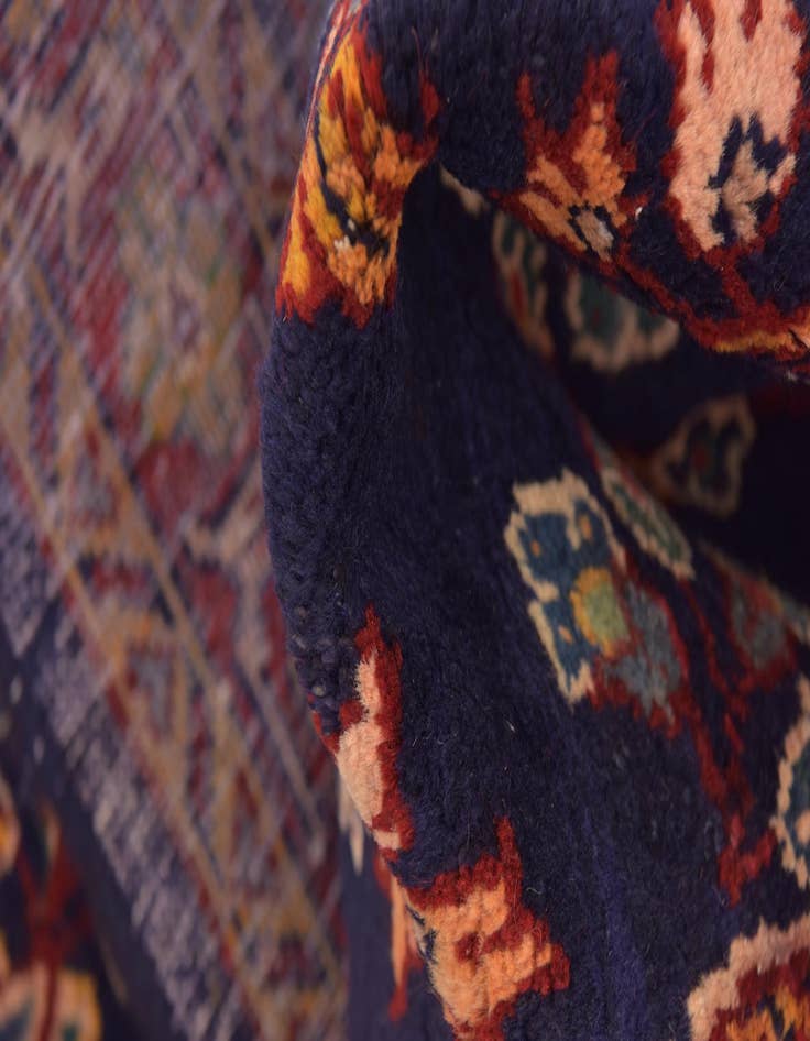 Detail image of 3' 4 x 9' 2 Hand Knotted Mahal Persian Wool Runner Rug