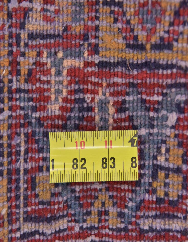 Detail image of 3' 4 x 9' 2 Hand Knotted Mahal Persian Wool Runner Rug