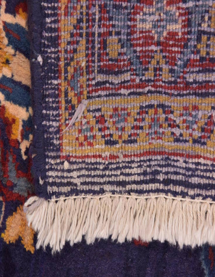 Detail image of 3' 4 x 9' 2 Hand Knotted Mahal Persian Wool Runner Rug