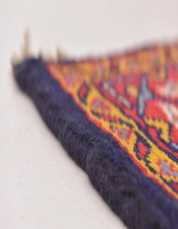 Detail image of 3' 4 x 9' 2 Hand Knotted Mahal Persian Wool Runner Rug