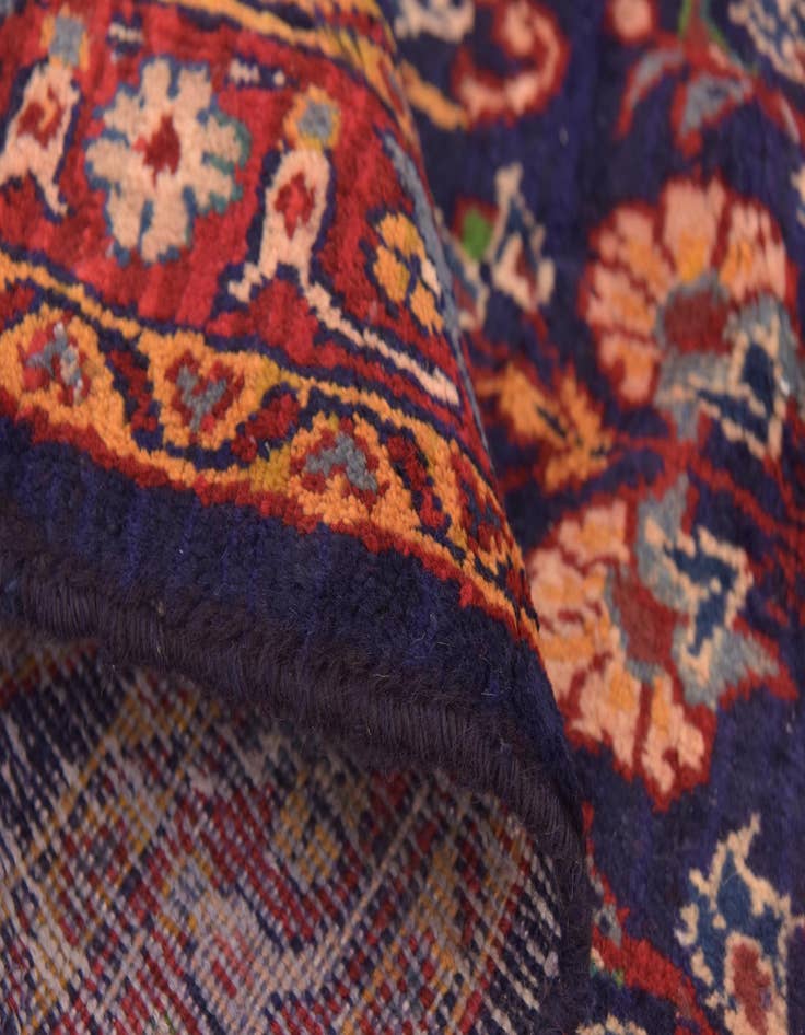 Detail image of 3' 4 x 9' 2 Hand Knotted Mahal Persian Wool Runner Rug