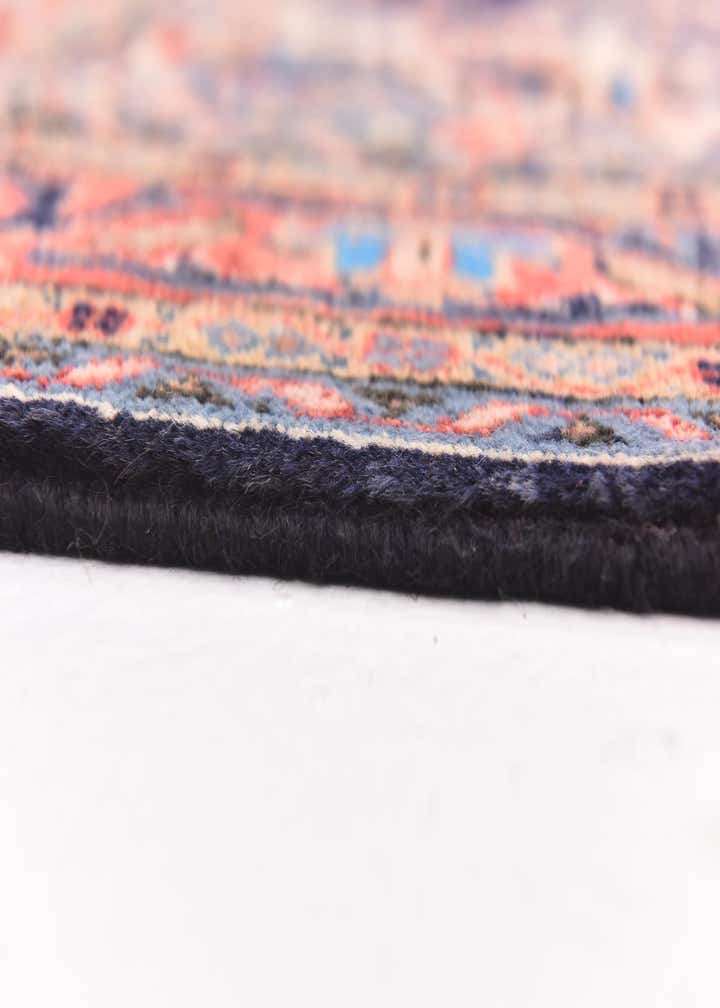 4' 8 x 10' 7 Hand Knotted Mahal Persian Wool Runner Rug