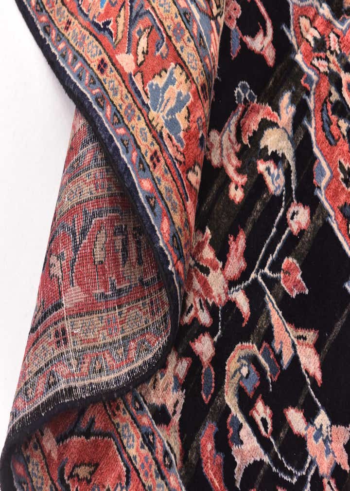 4' 8 x 10' 7 Hand Knotted Mahal Persian Wool Runner Rug