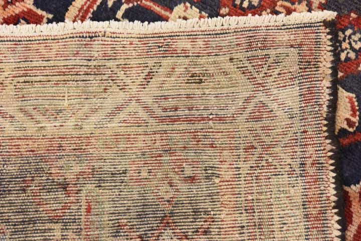 3' 8 x 9' 9 Hand Knotted Malayer Persian Wool Runner Rug