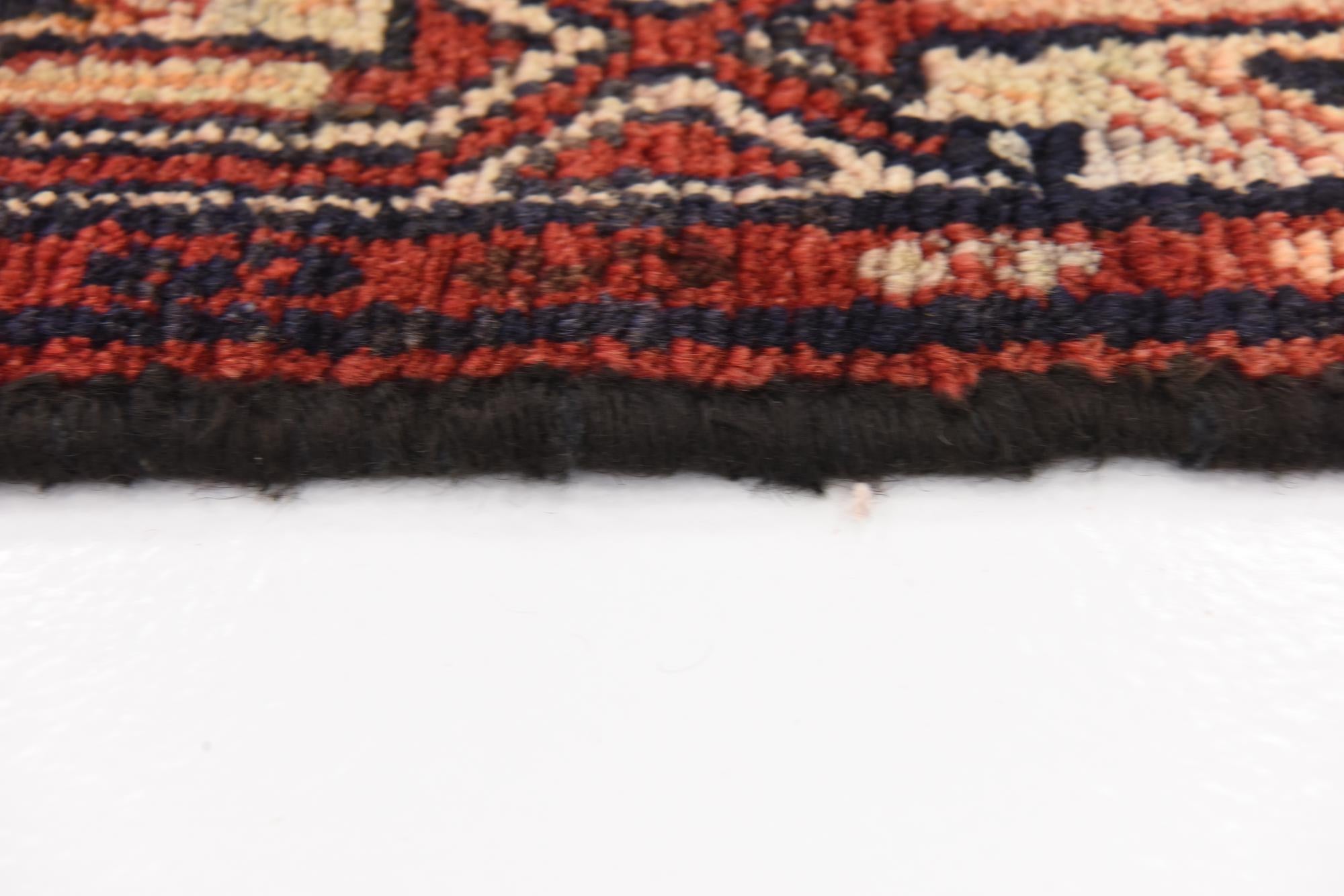 3' 8 x 9' 9 Hand Knotted Malayer Persian Wool Runner Rug