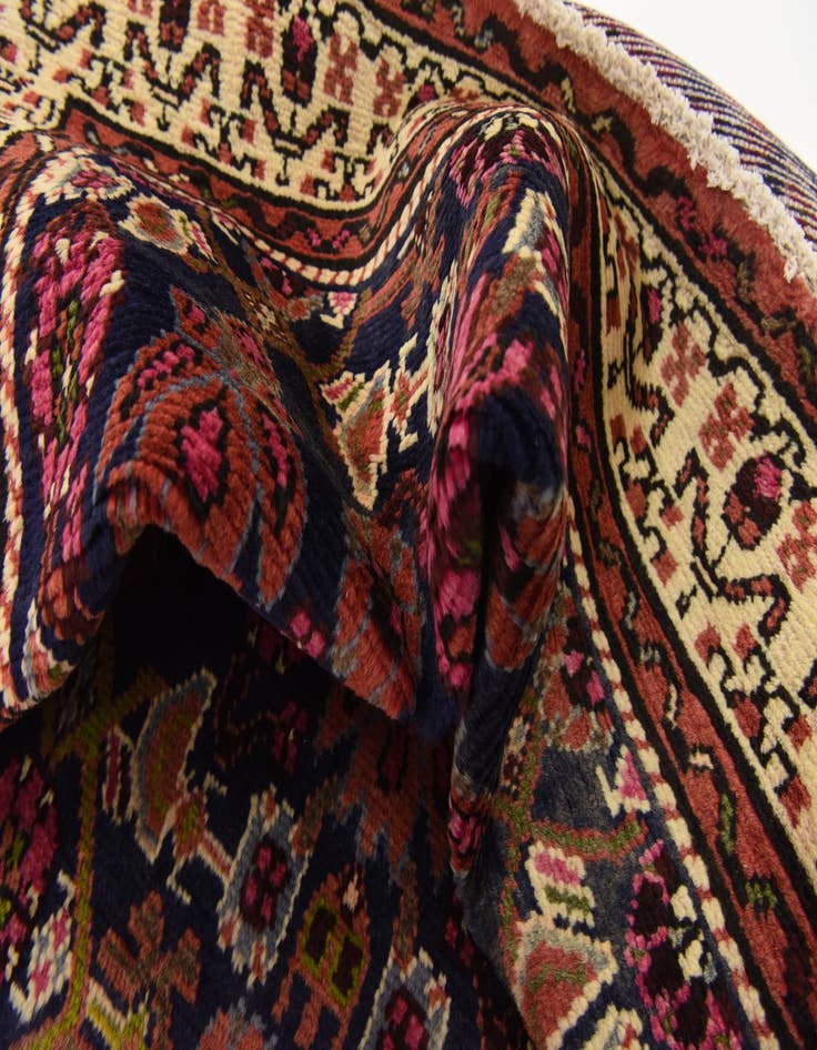 Detail image of 3' 5 x 9' 6  Hand Knotted Malayer Persian Wool Runner Rug