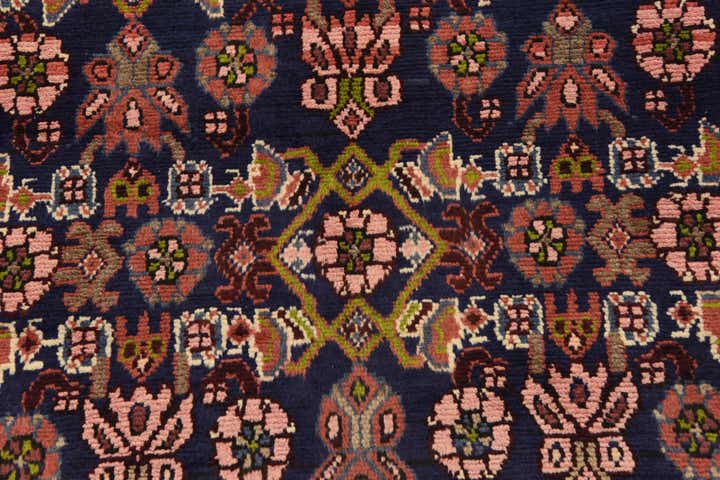 3' 5 x 9' 6 Hand Knotted Malayer Persian Wool Runner Rug