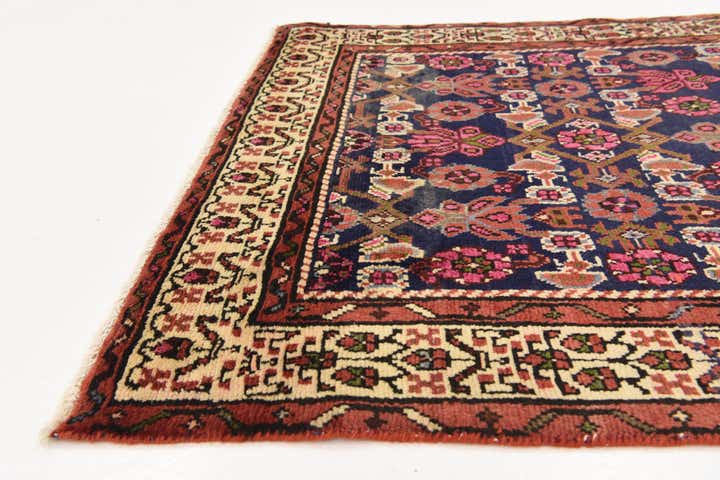 3' 5 x 9' 6 Hand Knotted Malayer Persian Wool Runner Rug