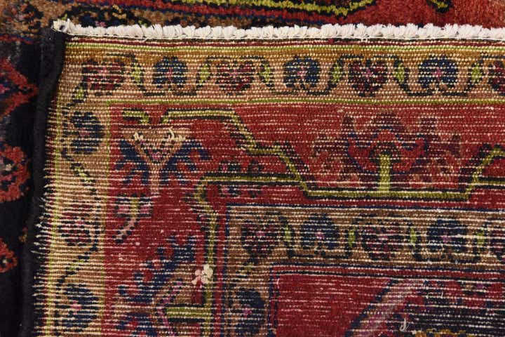 3' 6 x 10' 4 Hand Knotted Malayer Persian Wool Runner Rug