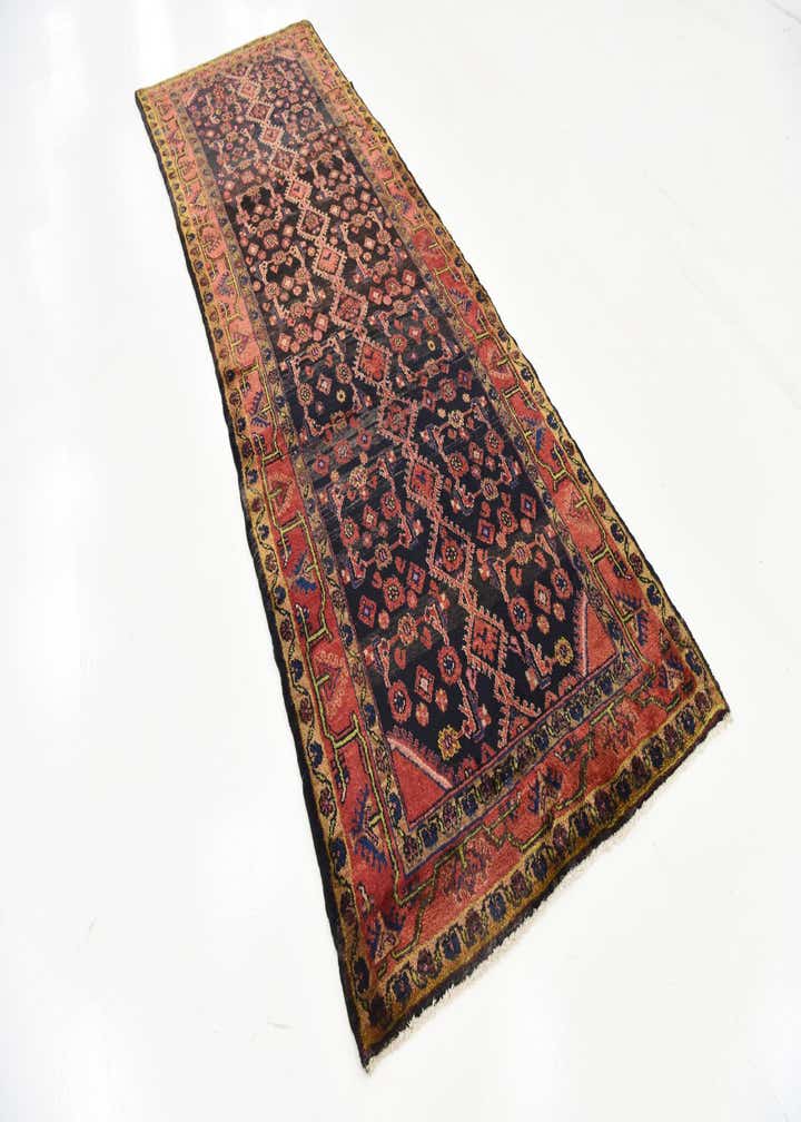 3' 6 x 10' 4 Hand Knotted Malayer Persian Wool Runner Rug