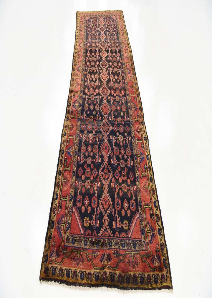 3' 6 x 10' 4 Hand Knotted Malayer Persian Wool Runner Rug