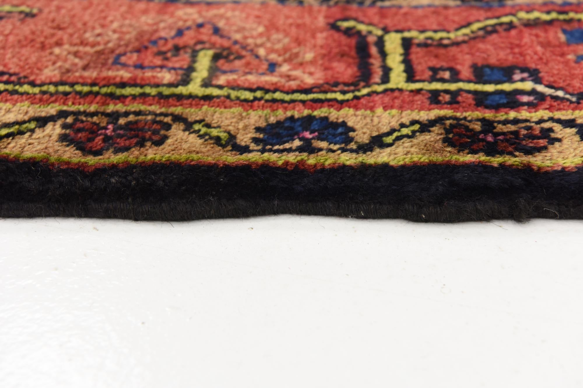 3' 6 x 10' 4 Hand Knotted Malayer Persian Wool Runner Rug