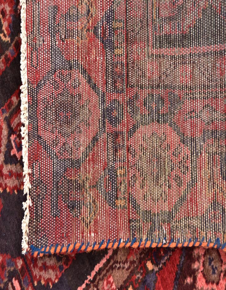 Detail image of 3' 8 x 9' 7  Hand Knotted Malayer Persian Wool Runner Rug