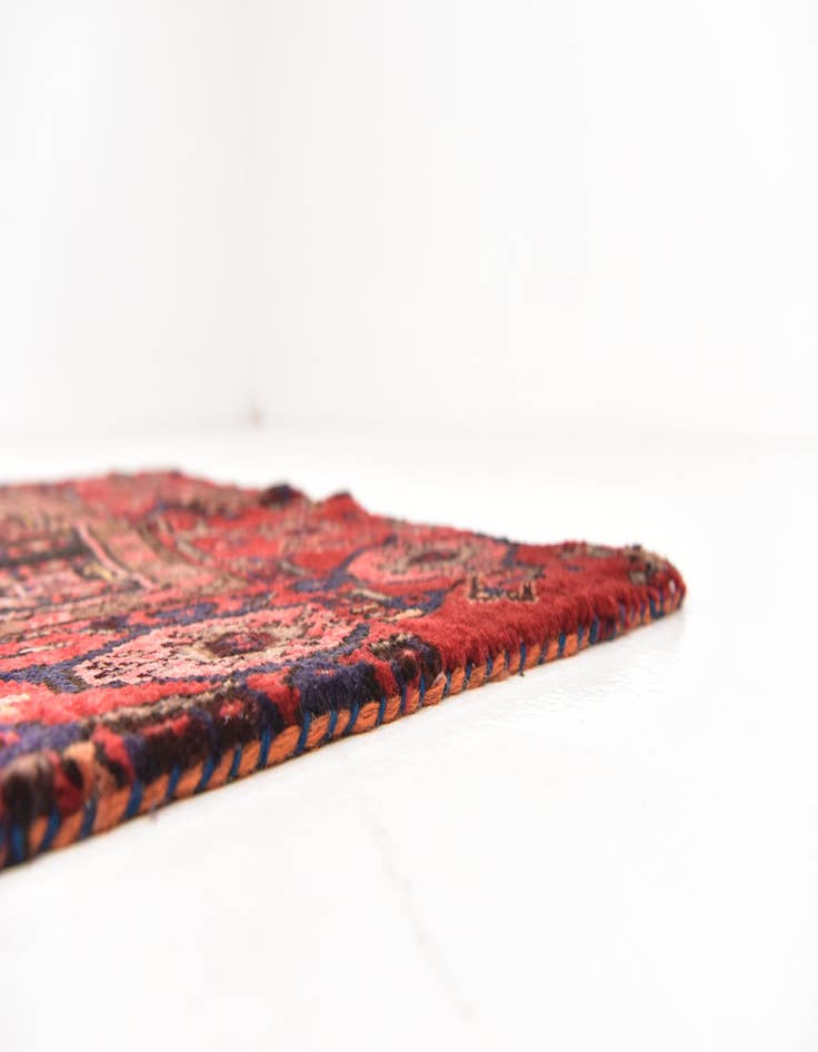 Detail image of 3' 8 x 9' 7  Hand Knotted Malayer Persian Wool Runner Rug