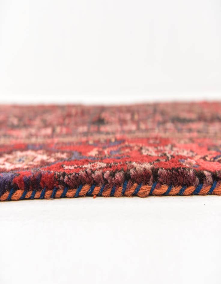 Detail image of 3' 8 x 9' 7  Hand Knotted Malayer Persian Wool Runner Rug