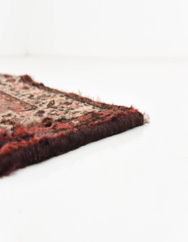 Detail image of 3' 5 x 10'  Hand Knotted Malayer Persian Wool Runner Rug