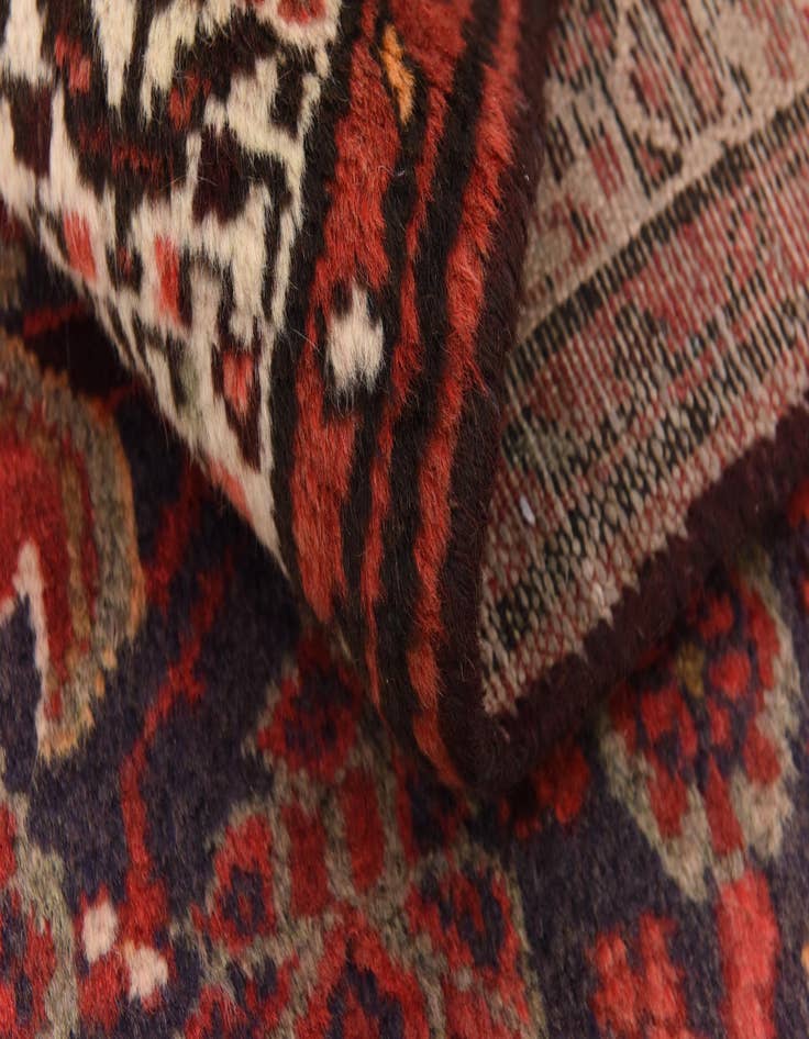 Detail image of 3' 5 x 10'  Hand Knotted Malayer Persian Wool Runner Rug