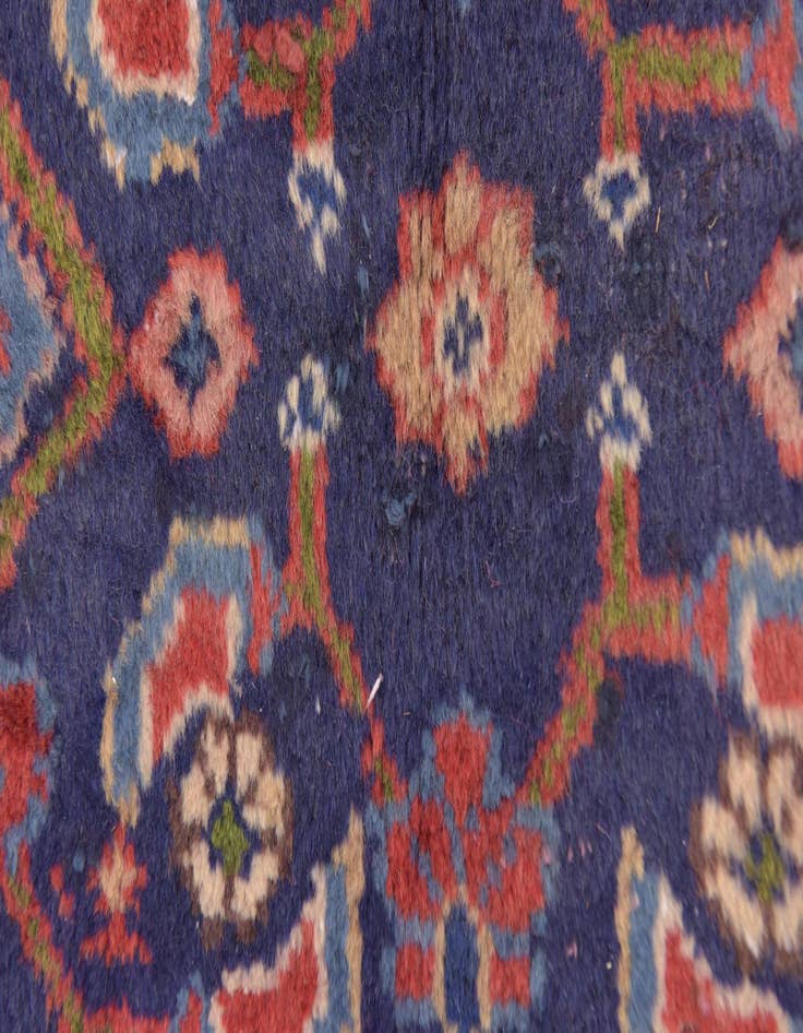 Detail image of 3' 6 x 10'  Hand Knotted Malayer Persian Wool Runner Rug