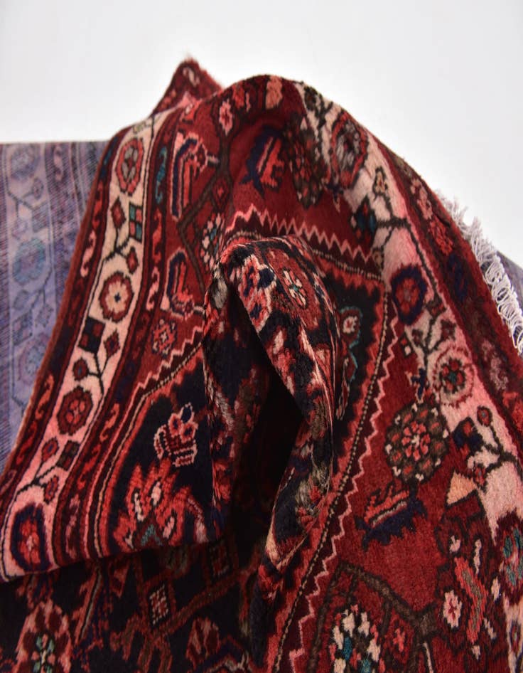 Detail image of 3' 6 x 9' 3 Hand Knotted Malayer Persian Wool Runner Rug