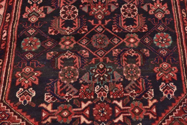 3' 6 x 9' 3 Hand Knotted Malayer Persian Wool Runner Rug