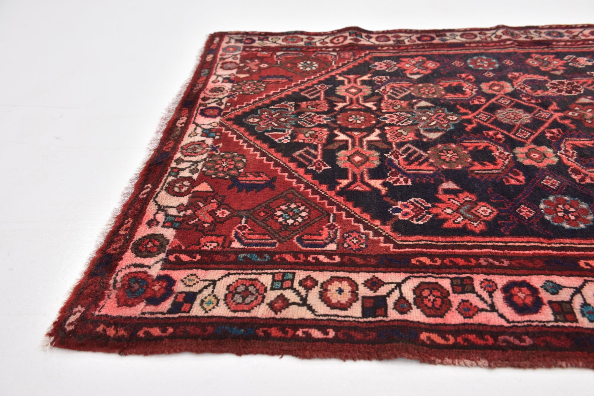 3' 6 x 9' 3 Hand Knotted Malayer Persian Wool Runner Rug
